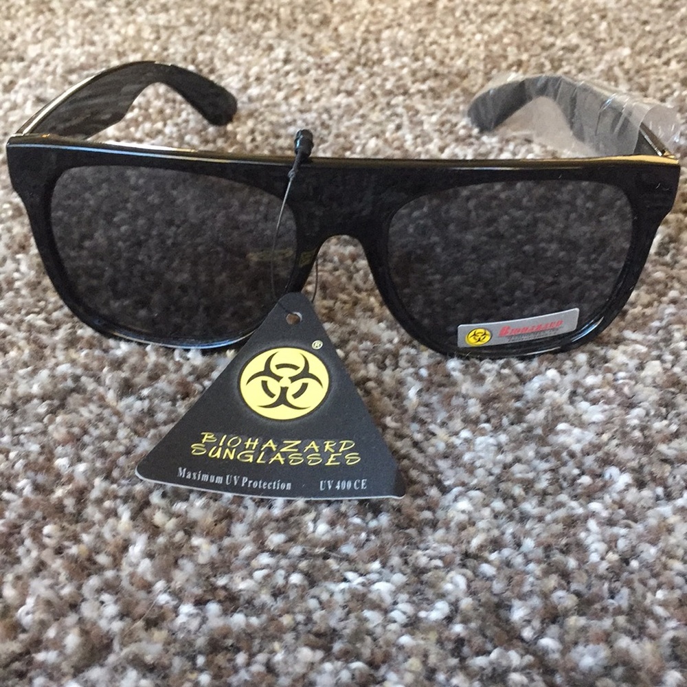 Biohazard sunglasses new